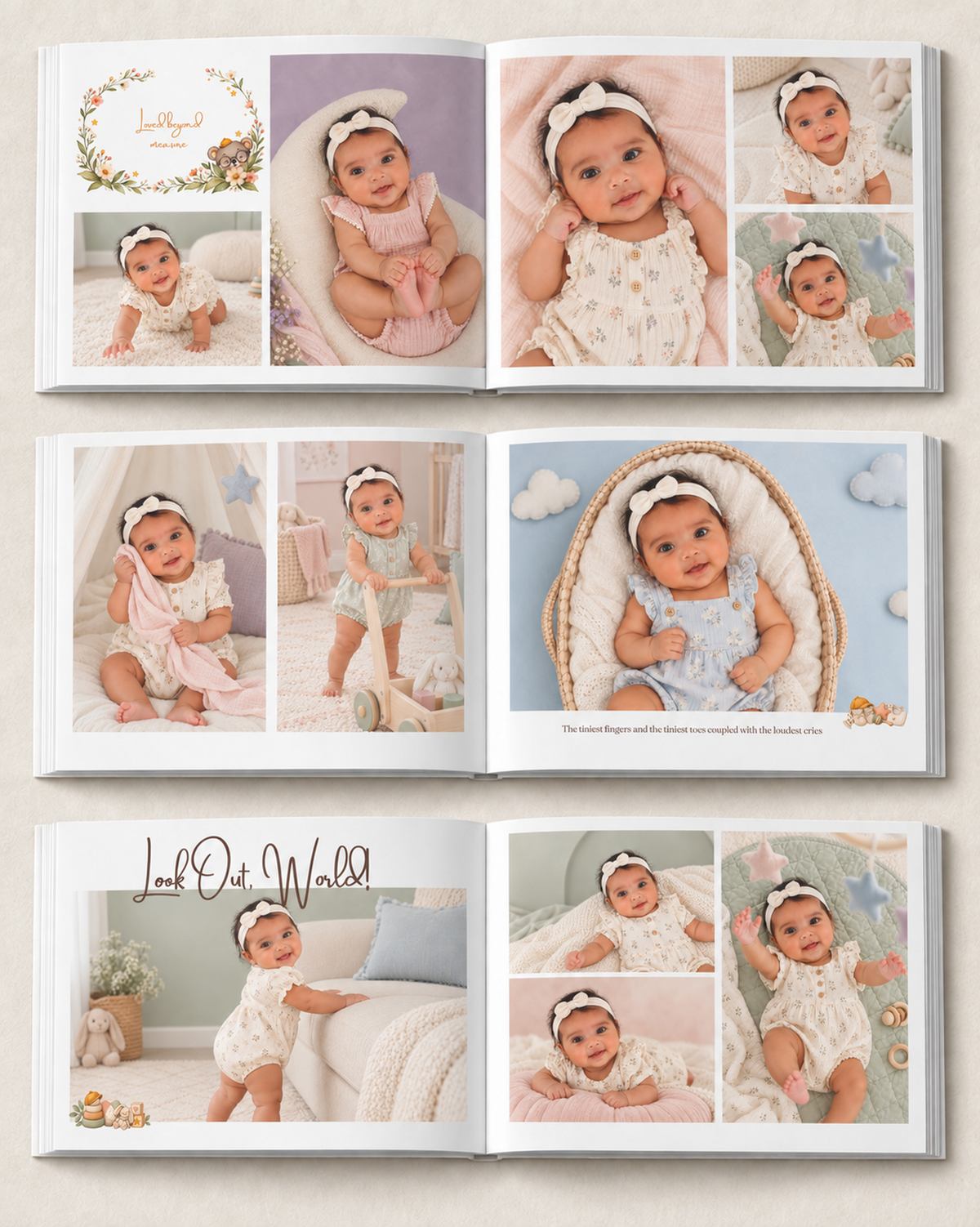 Baby's First Year Photobook